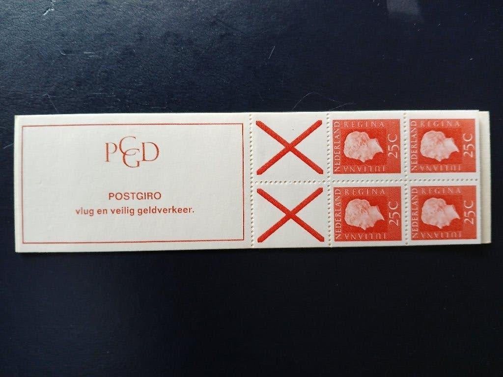 postzegelboekje PB9e, Postzegels en Munten, Postzegels | Nederland, Ophalen of Verzenden, Na 1940, Postfris