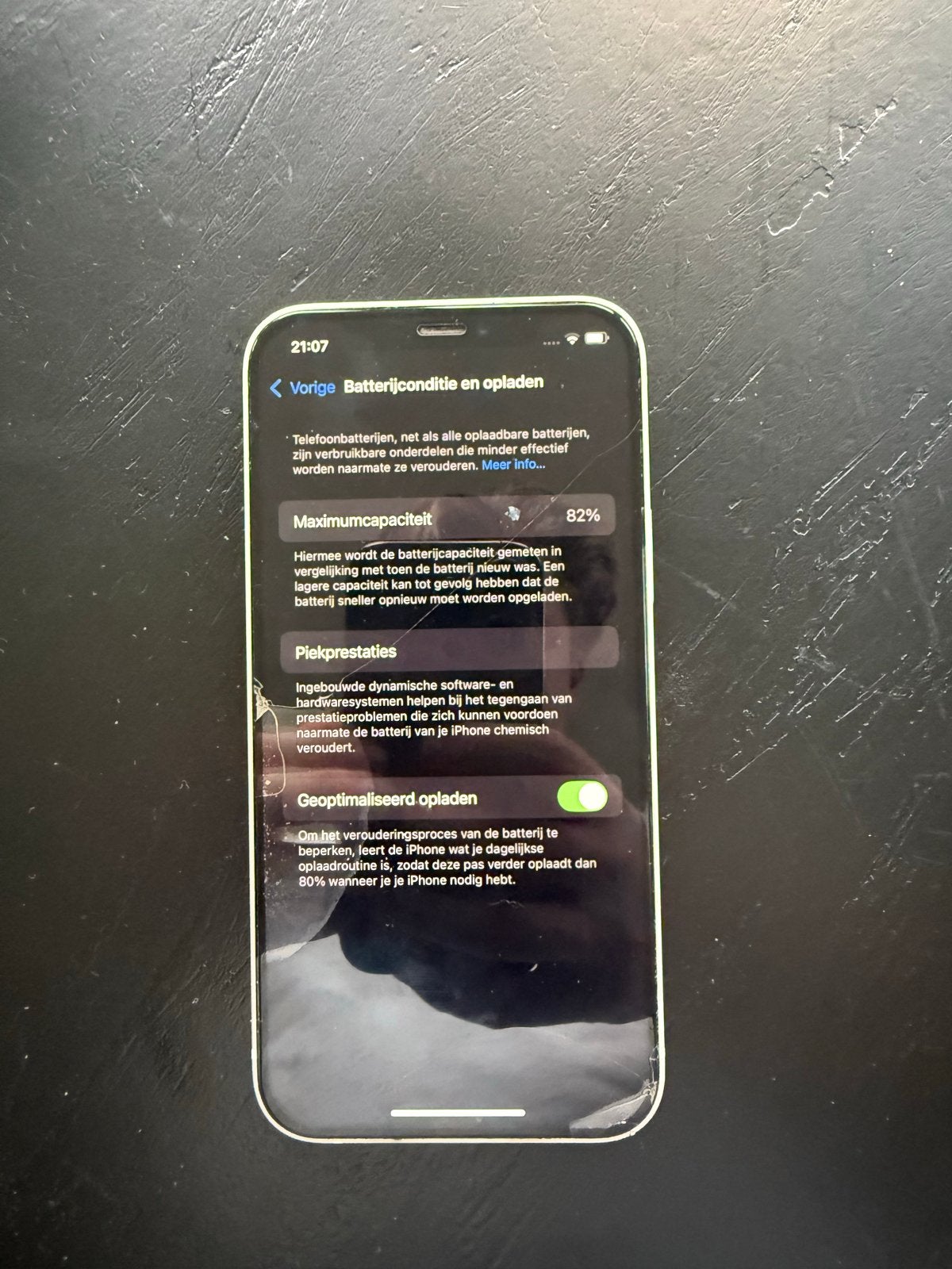 iPhone 12 Wit 64GB - Batterij 82%, Telecommunicatie, Mobiele telefoons | Apple iPhone, Gebruikt, IPhone 12 Mini, Wit, Ophalen of Verzenden