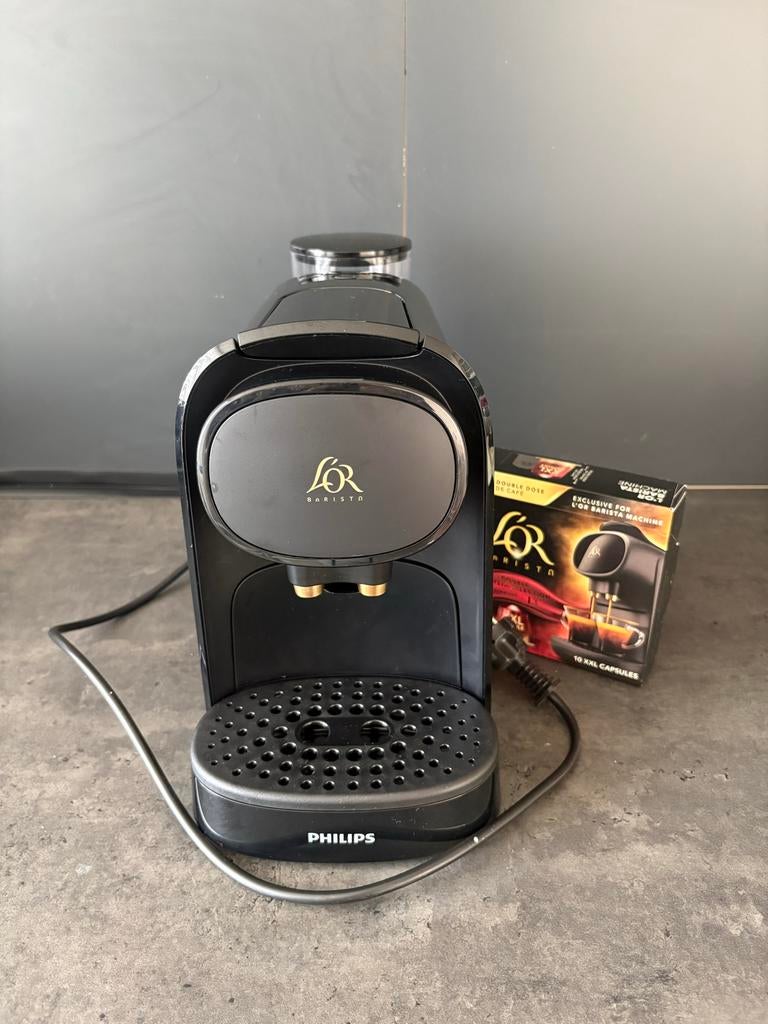 L'OR Barista Koffiemachine - NIEUW, Ophalen of Verzenden, 2 tot 4 kopjes, Koffiepads en cups, Afneembaar waterreservoir