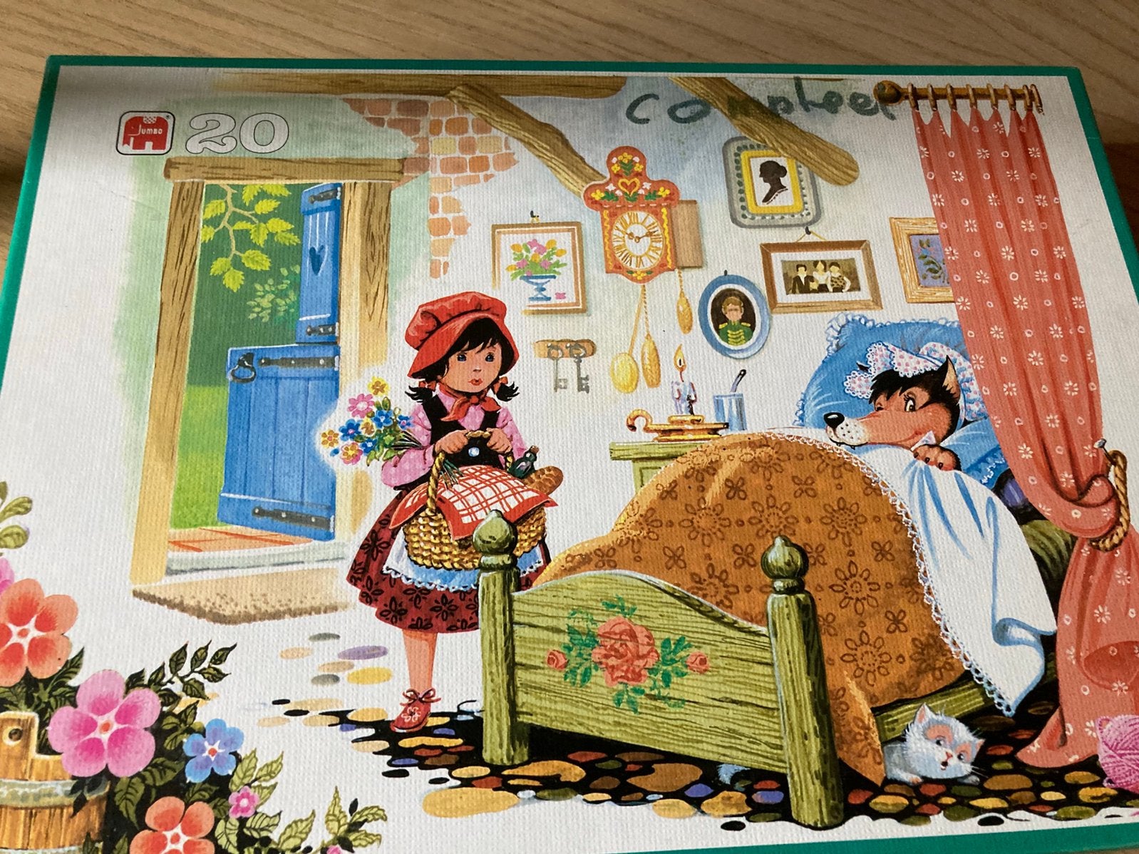 Puzzel roodkapje, Ophalen of Verzenden, Zo goed als nieuw