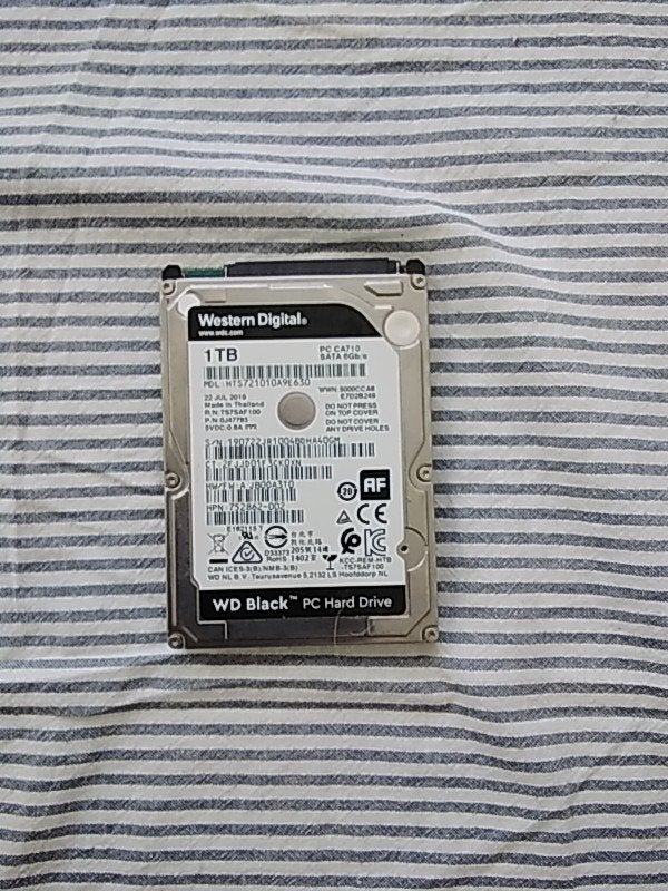 Western Digital WD Black 1TB SATA Harde Schijf, Intern, Server, Ophalen of Verzenden, 1TB