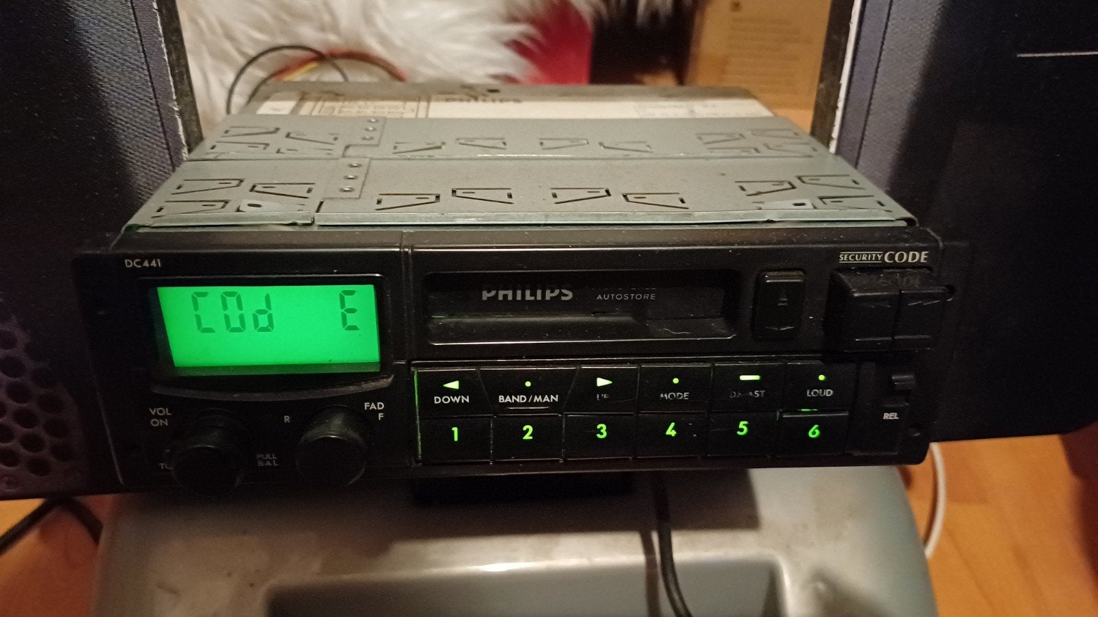 Philips Autoradio DC441, Auto diversen, Ophalen of Verzenden, Gebruikt