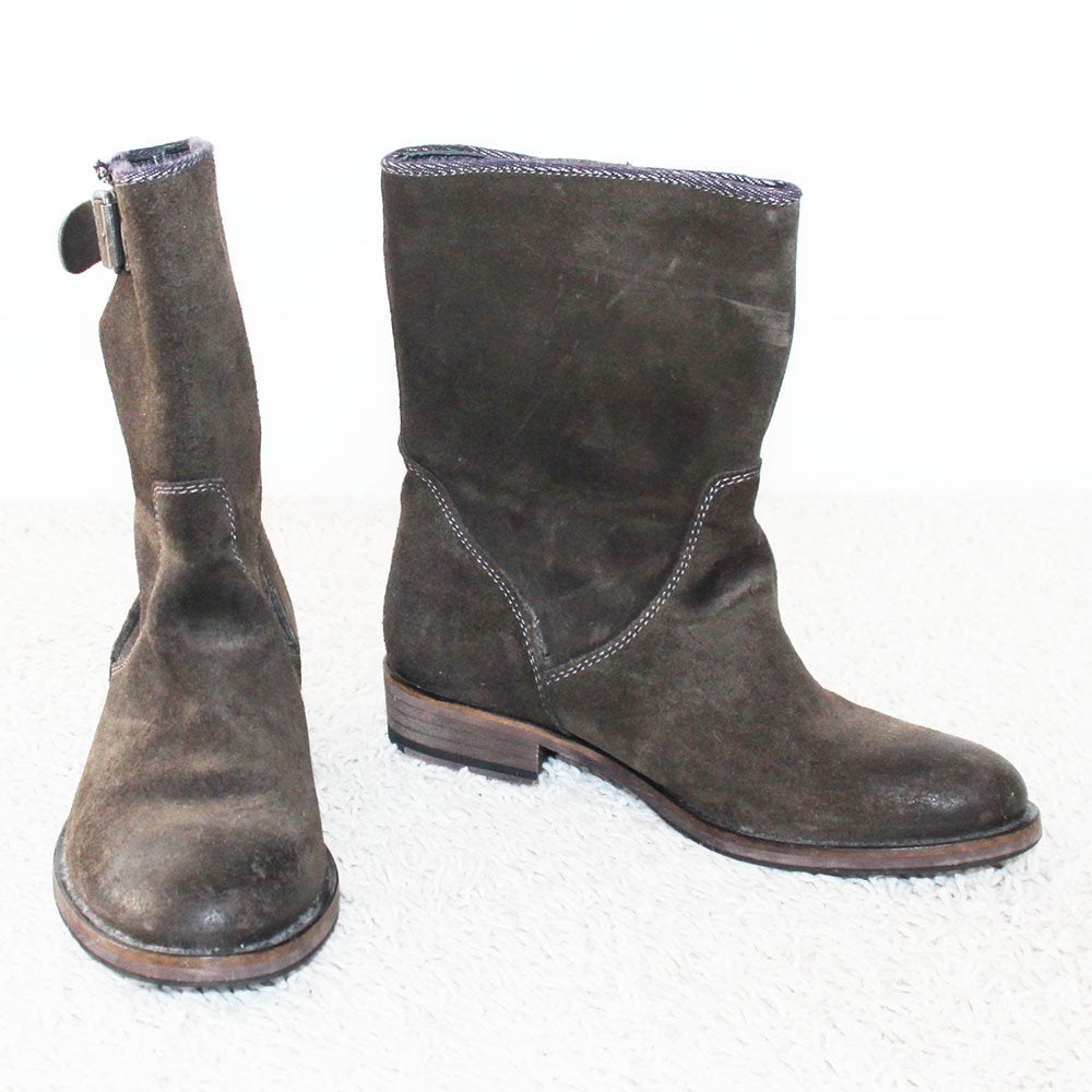Prachtige Suede Tommy Hilfiger Laarsjes s28 (Maat 39) € 60,-, Overige kleuren, Lage of Enkellaarzen, Ophalen of Verzenden, Zo goed als nieuw