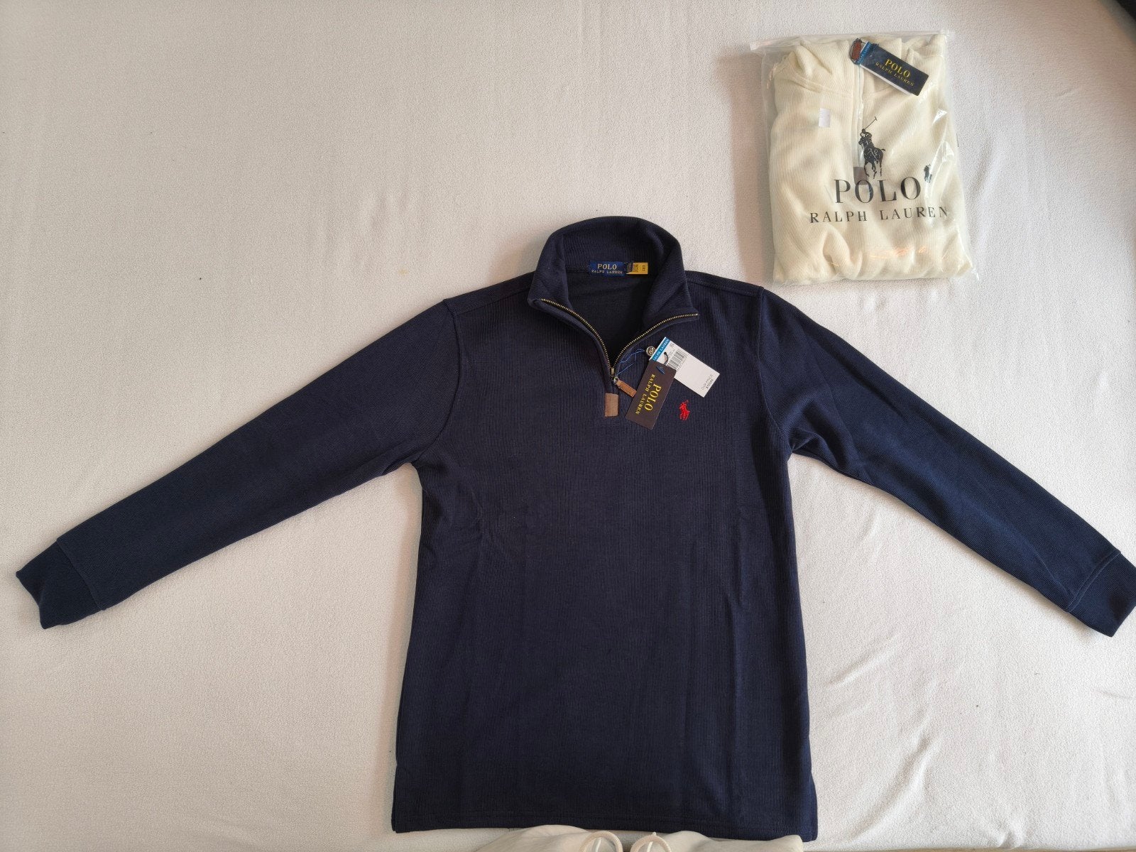 Polo Ralph Lauren Trui - Maat L - Nieuw met kaartjes, Kleding | Heren, Truien en Vesten, Maat 52/54 (L), Beige, Nieuw, Ophalen of Verzenden