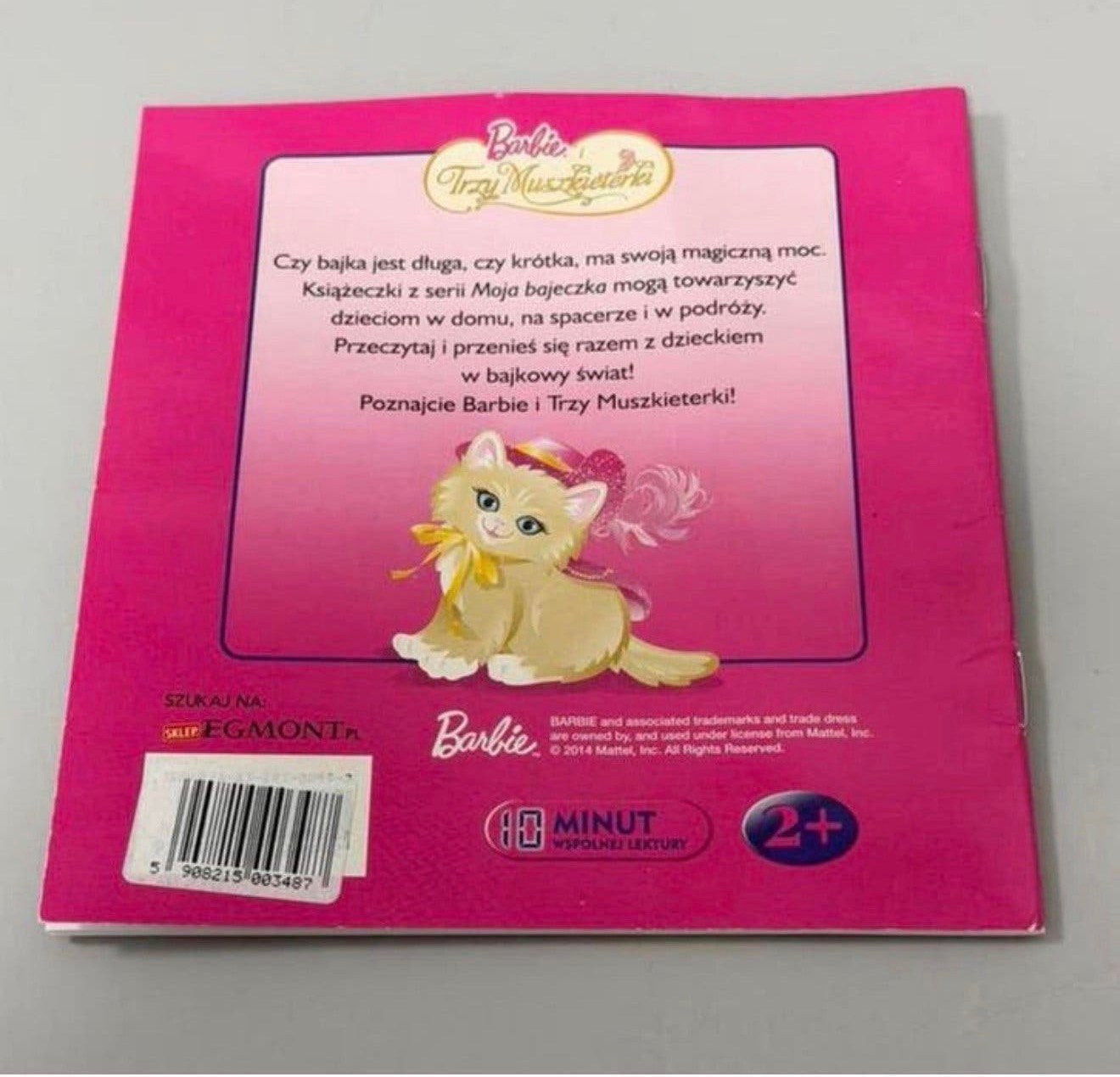 Barbie boekje Moja bajeczka - Three Musketeers pools boek, Verzamelen, P, P, Ophalen of Verzenden, Zo goed als nieuw