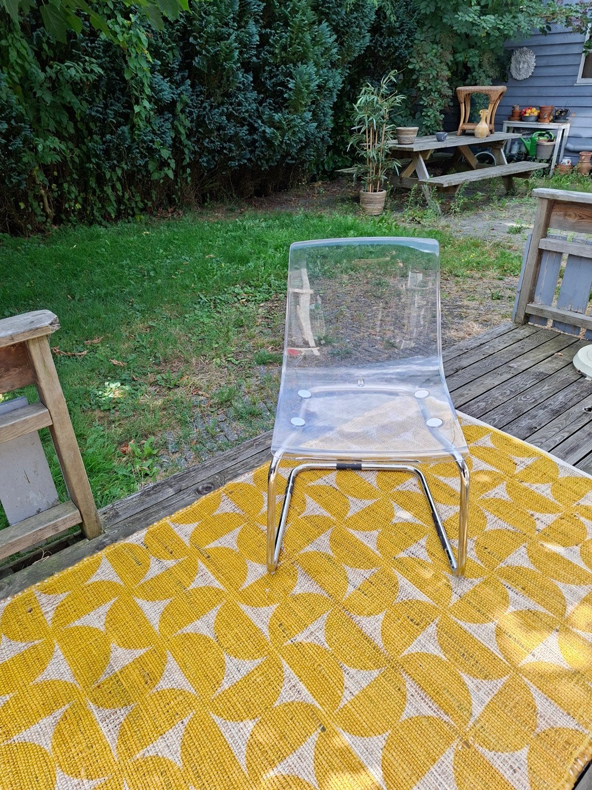 ikea tobias nette stoel, Ophalen of Verzenden, Zo goed als nieuw, Wit, Eén