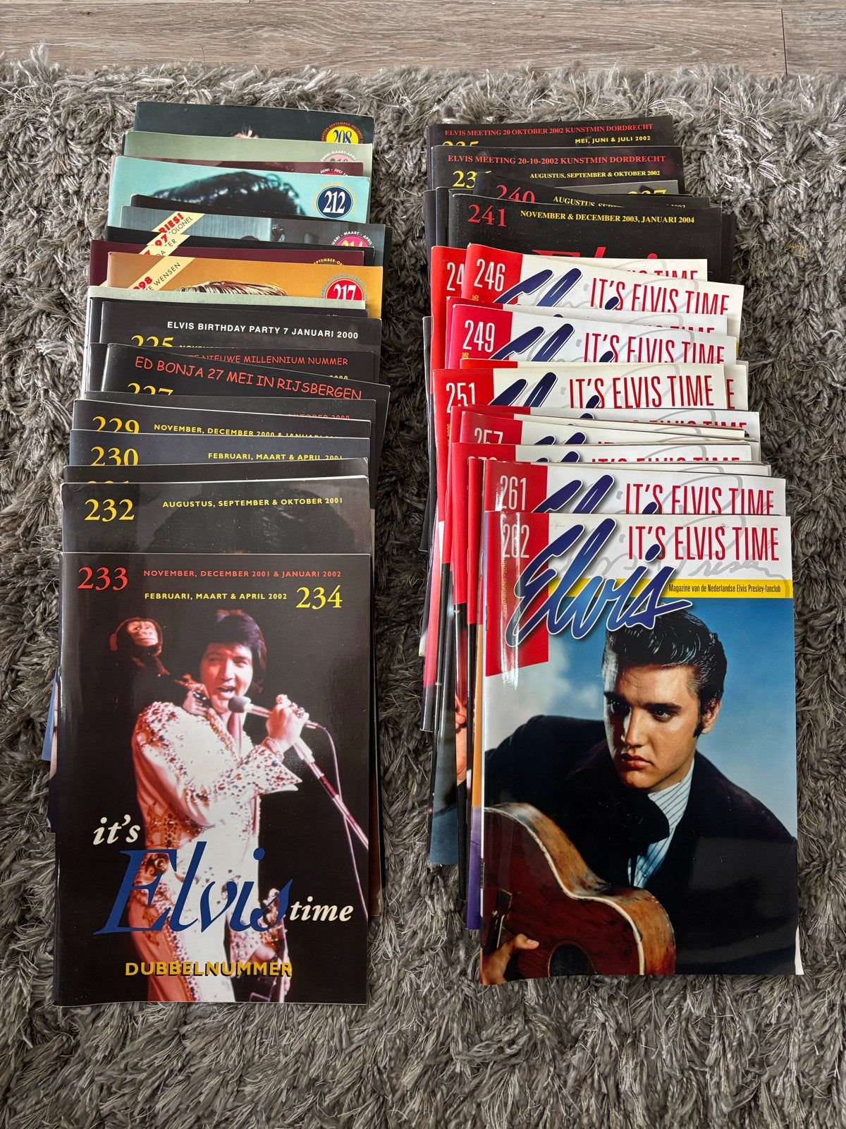 47x It's Elvis Time tijdschriften - ook los verkrijgbaar, Ophalen of Verzenden, Zo goed als nieuw, Muziek, Film of Tv