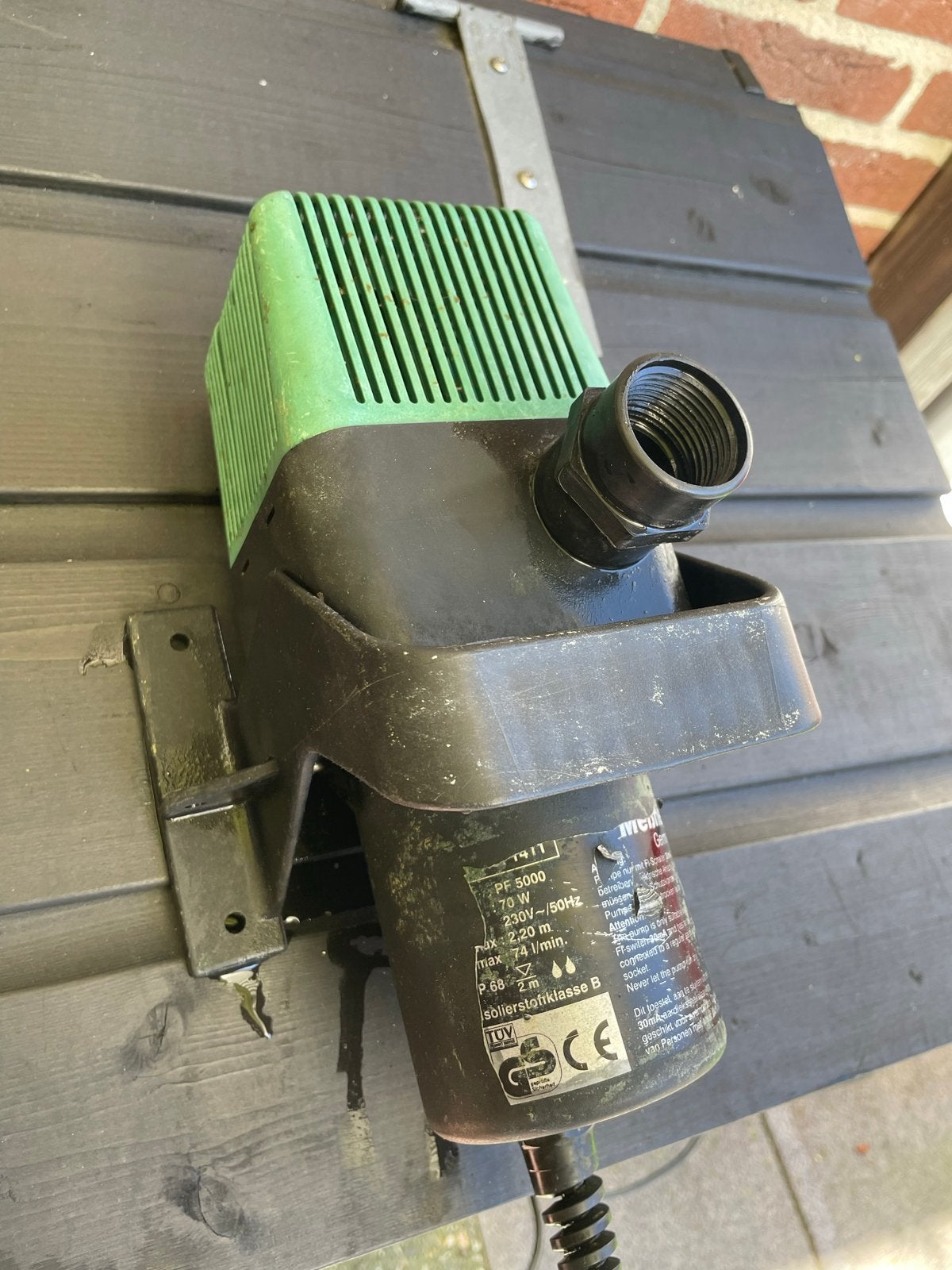 Meßner Profi System PF 5000 Dompelpomp - Gebruikt, Tuin en Terras, Waterpompen, Gebruikt, Elektrisch, Dompelpomp, Ophalen