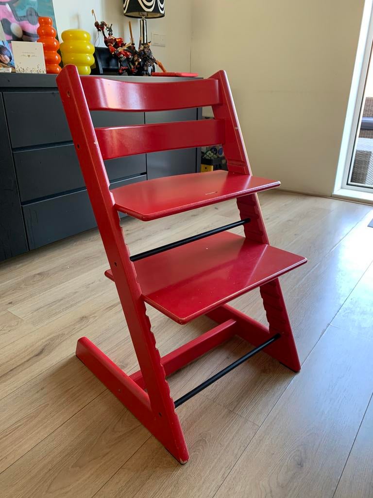 Stokke tripp trapp, Ophalen of Verzenden, Gebruikt, Meegroeistoel