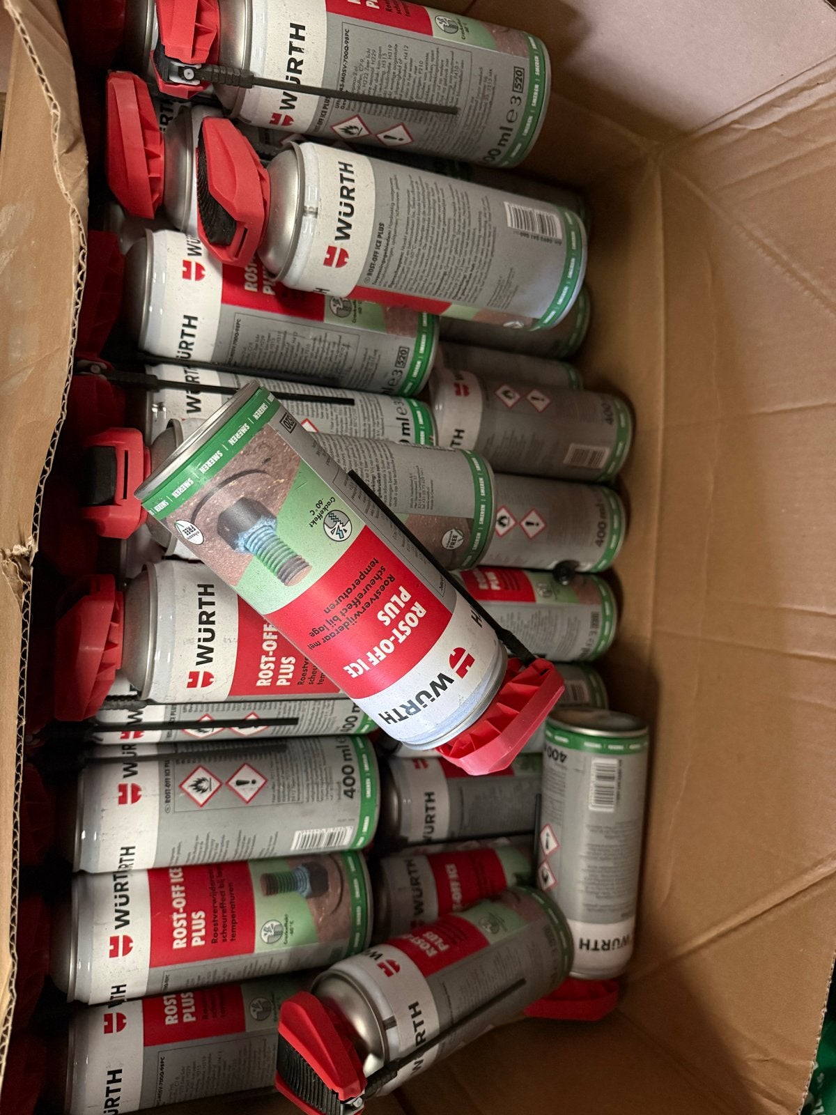 Wurth Rost-Off Ice Plus - Roestverwijderaar 400ml, Ophalen of Verzenden, Nieuw