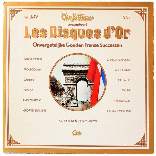 Les Disques D'Or (Onvergetelijke Gouden Franse Successen)2LP, Ophalen of Verzenden, Nieuw in verpakking, 12 inch