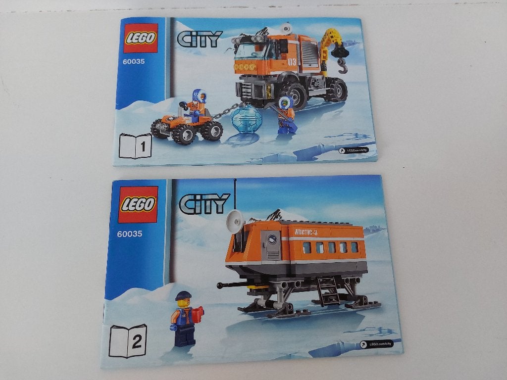 Lego City 60035 Arctic Outpost / Arctische buitenpost, City, Gebruikte blokjes met nopjes, Lego, Ophalen of Verzenden