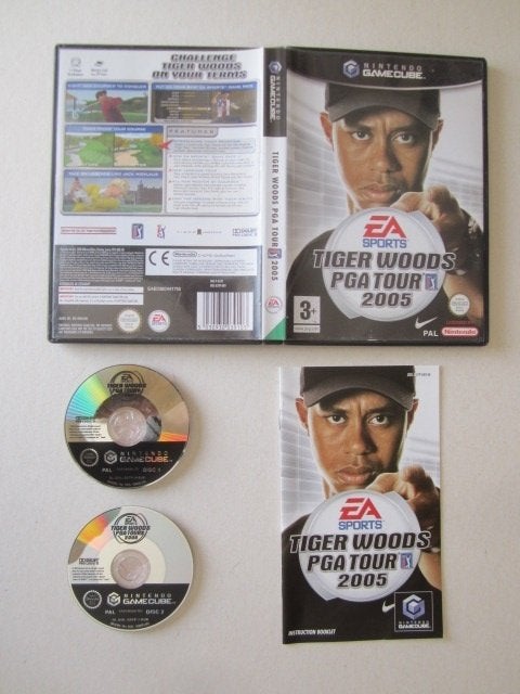 Tiger Woods PGA tour golf Nintendo Gamecube, Spelcomputers en Games, Games | Nintendo GameCube, Gebruikt, Ophalen of Verzenden