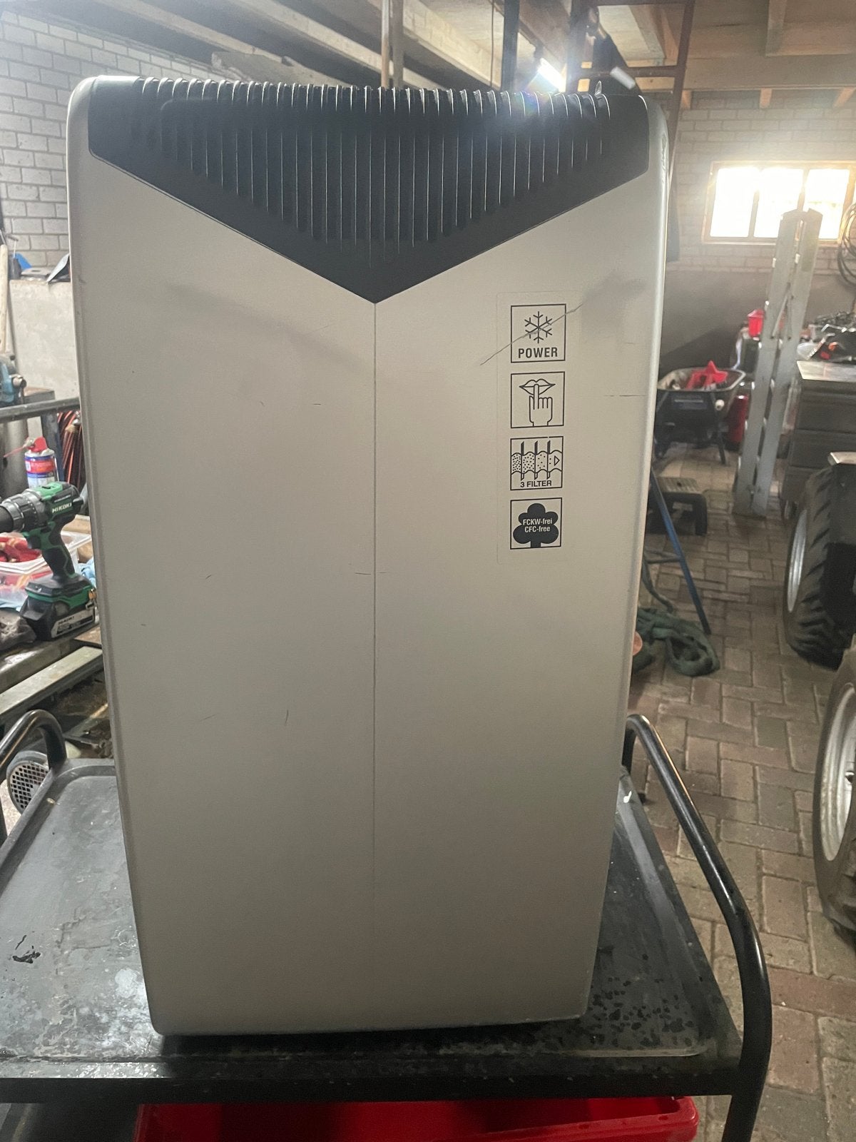 Bosch Mobiele Airco RFKM 215 - Koelen en Ontvochtigen, Witgoed en Apparatuur, Ophalen, Gebruikt, 3 snelheden of meer, Koelen en Ontvochtigen