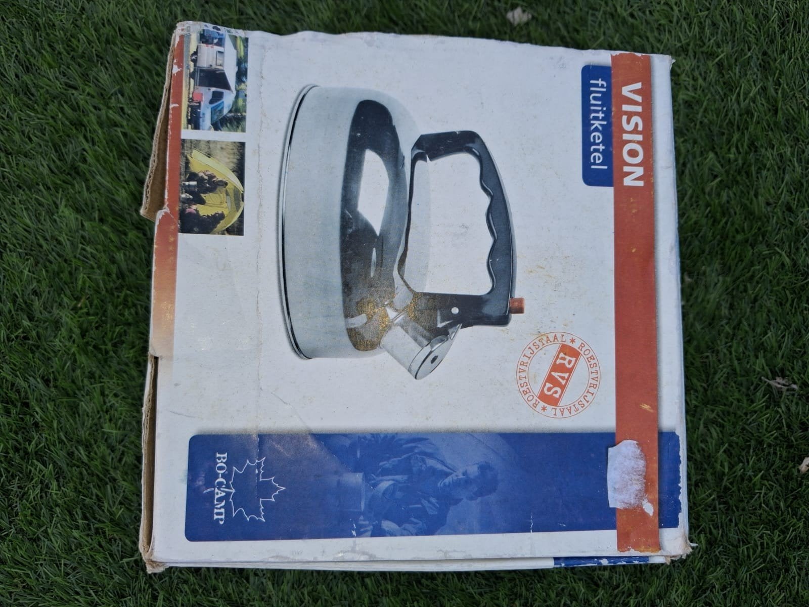 tekoop Retro fluitketel, Caravans en Kamperen, Ophalen, Gebruikt