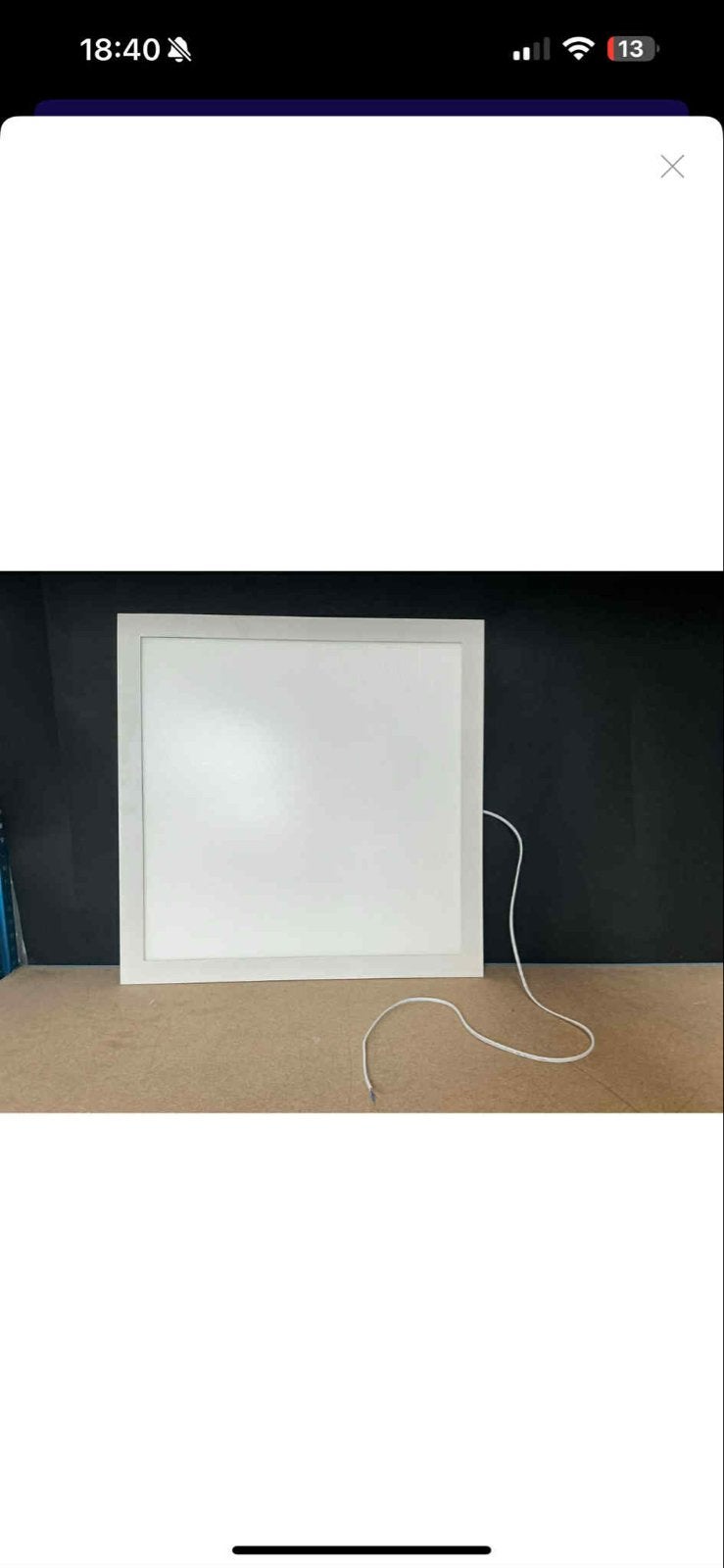 3x Nieuwe Opple LED Paneel Plafondlamp 34W - Wit, Modern, LED, Nieuw, Ophalen of Verzenden