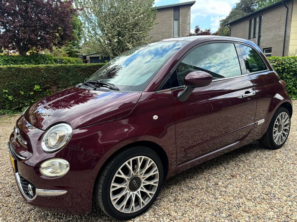 Fiat 500 Twinair Turbo 80pk AUTOMAAT  2016 • PANORAMA DAK •, Auto's, Fiat, Stof, 31 €/maand, Parkeersensor, Origineel Nederlands