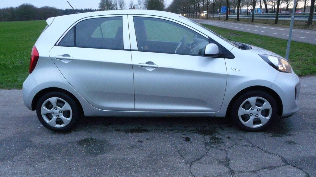 Kia Picanto 1.0 CVVT ComfortLine,Airco,Elec.pakket, Auto's, Kia, Voorwielaandrijving, Euro 5, Gebruikt, Zwart