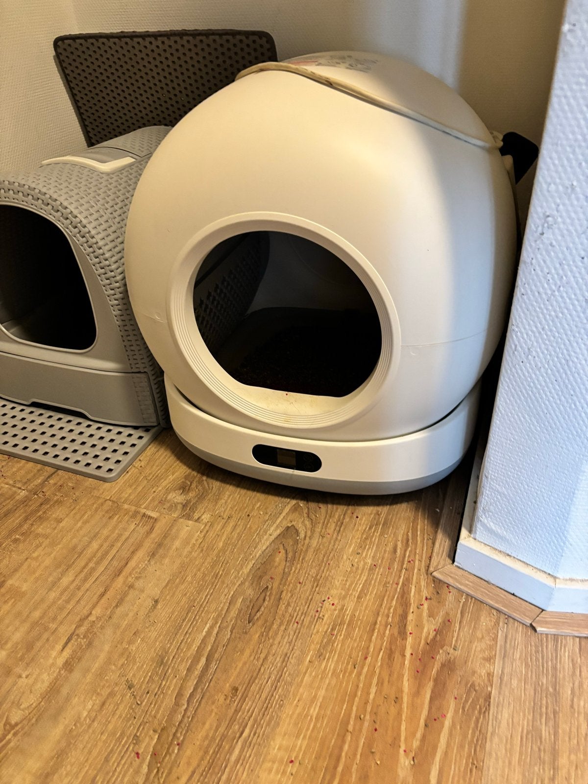 Elektronische kattenbak, Ophalen, Zelfreinigend, Zo goed als nieuw