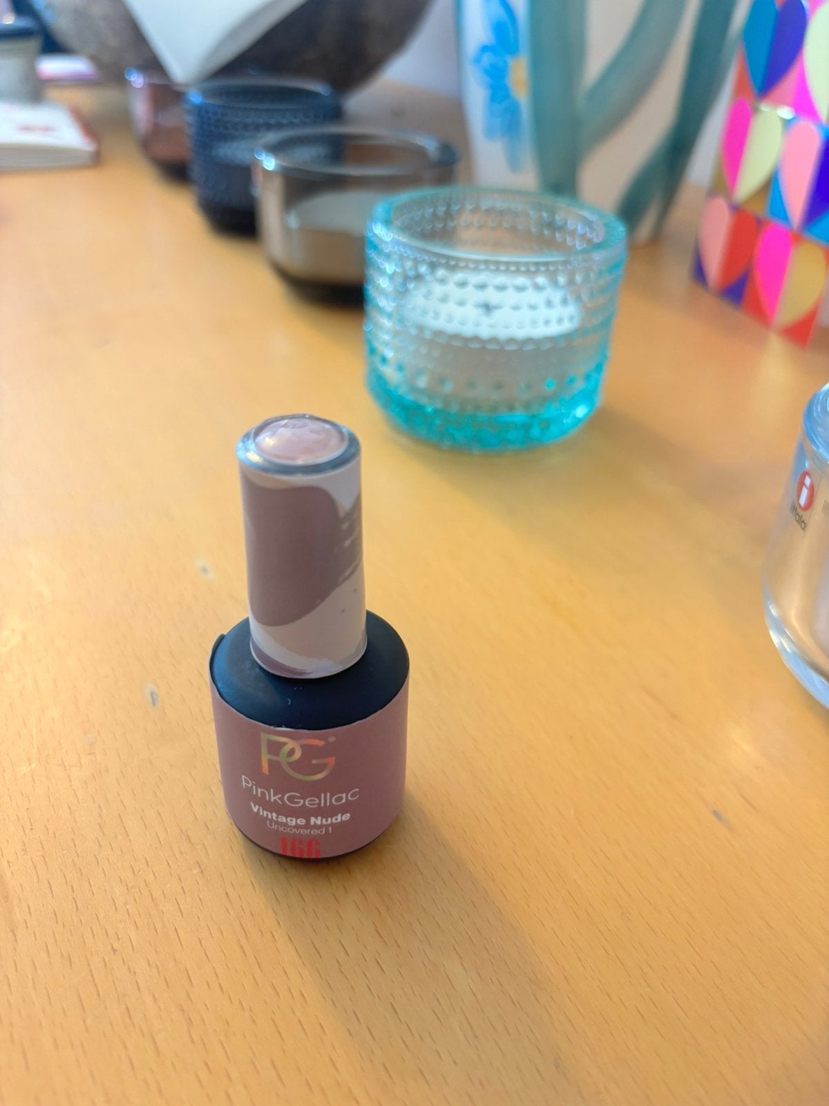 Pink Gellac Vintage Nude, Beige, Nieuw, Ophalen of Verzenden, Handen en Nagels