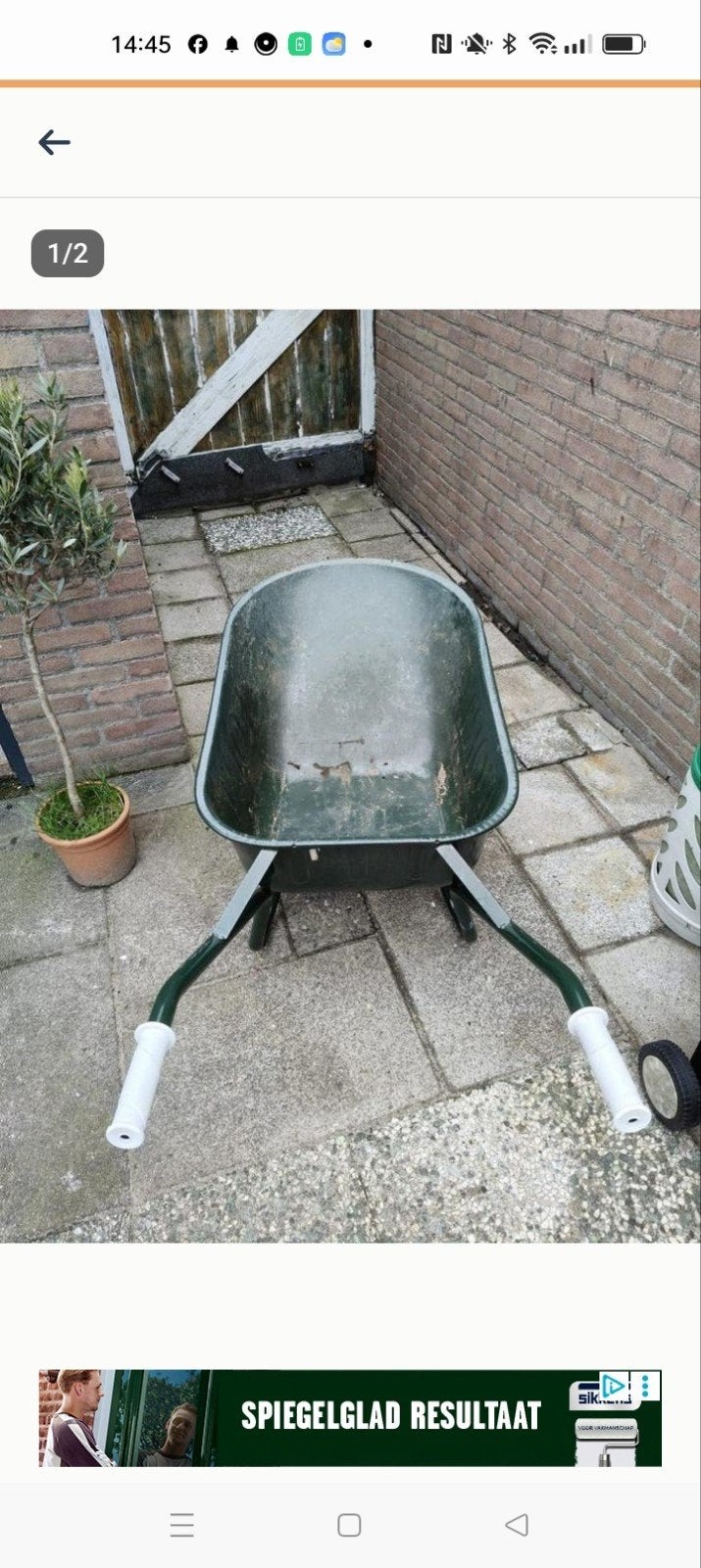 Diverse kruiwagens te koop - Gebruikt maar functioneel, Tuin en Terras, Kruiwagens, Gebruikt, Handmatig, Eenwielig, Tweewielig