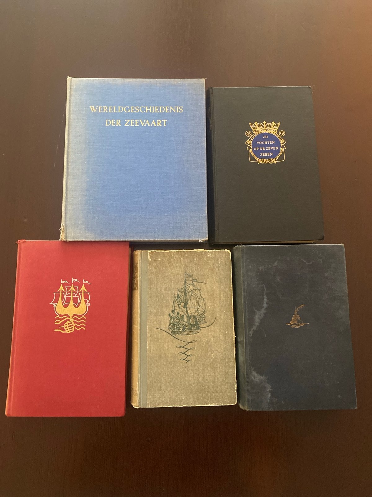 5 Maritieme Boeken: Geschiedenis, Roman, Biografie & Curiosa, Ophalen of Verzenden, Gelezen, Nederland