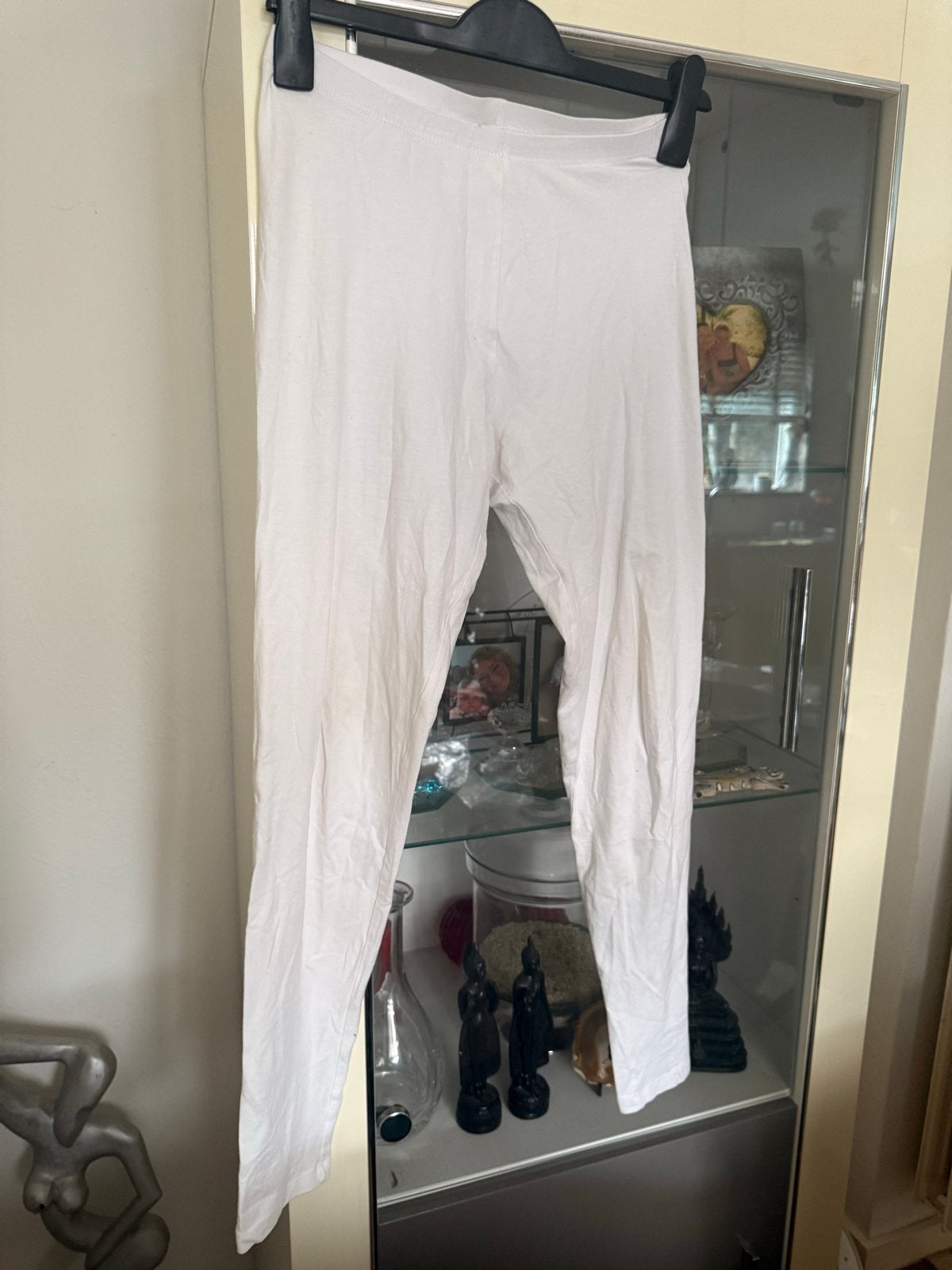 Witte Legging Maat 38, Legging, Maat 36/38 (S), Wit, Ophalen of Verzenden