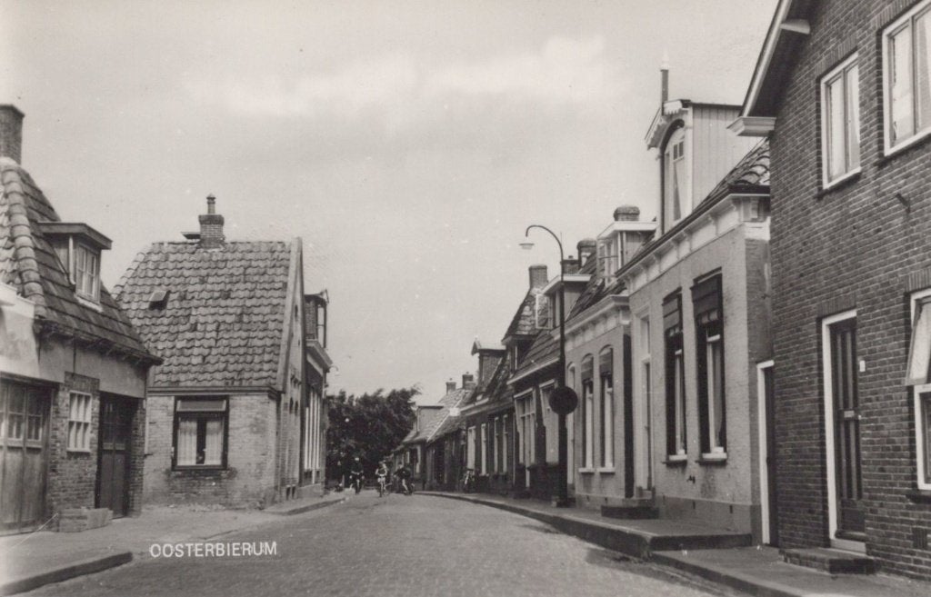 OOSTERBIERUM - 1963 - dorpsgezicht, Verzenden, 1960 tot 1980, Ongelopen, Friesland