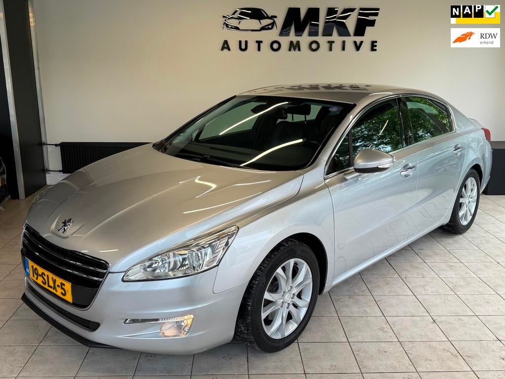 Peugeot 508 1.6 THP Allure 2011 ECC/Navi/LMV/APK/KM NAP!, Auto's, Euro 5, Gebruikt, Leder en Stof, Sedan