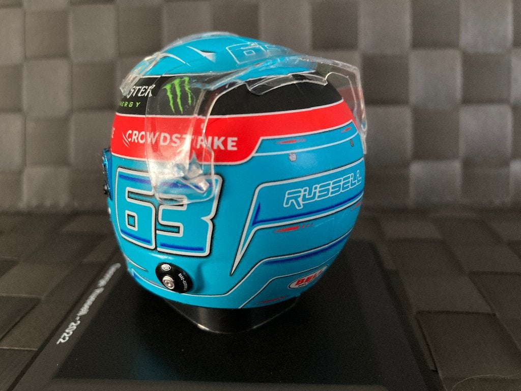 ✅ George Russell 1:5 helm 2022 Mercedes AMG Petronas W13, Ophalen of Verzenden, Nieuw, Formule 1