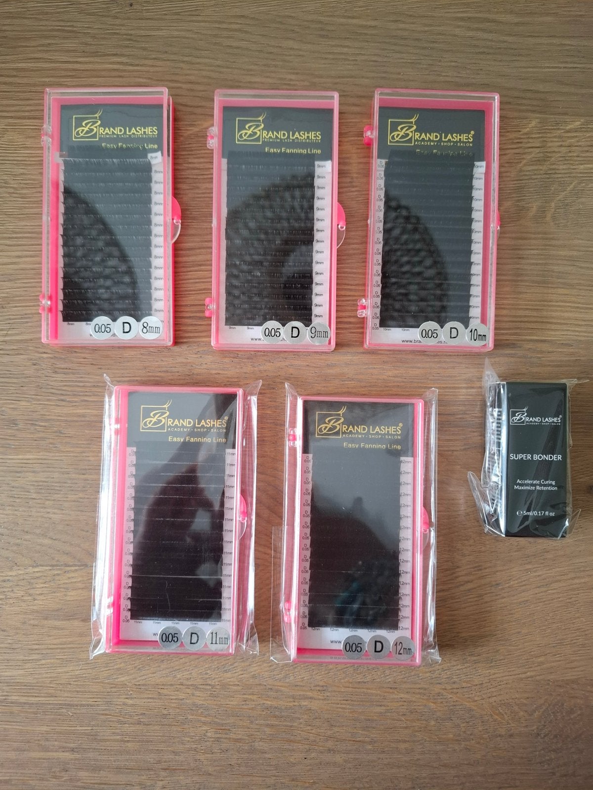 Brand Lashes Easy Fanning Wimpers & Super Bonder, Ophalen, Ogen, Zwart, Zo goed als nieuw