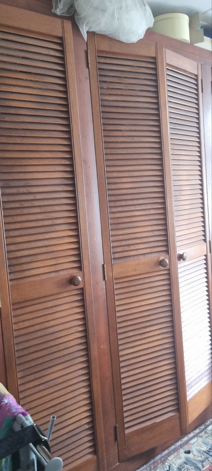 4 massief houten Louvre deuren, Ophalen, Minder dan 80 cm, Binnendeur, Minder dan 200 cm