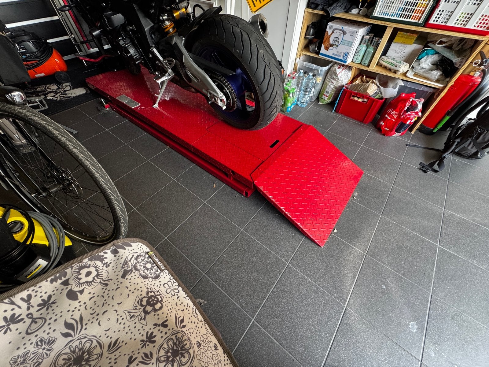 Motor heftafel, Motoren, Accessoires | Overige, Zo goed als nieuw, Ophalen