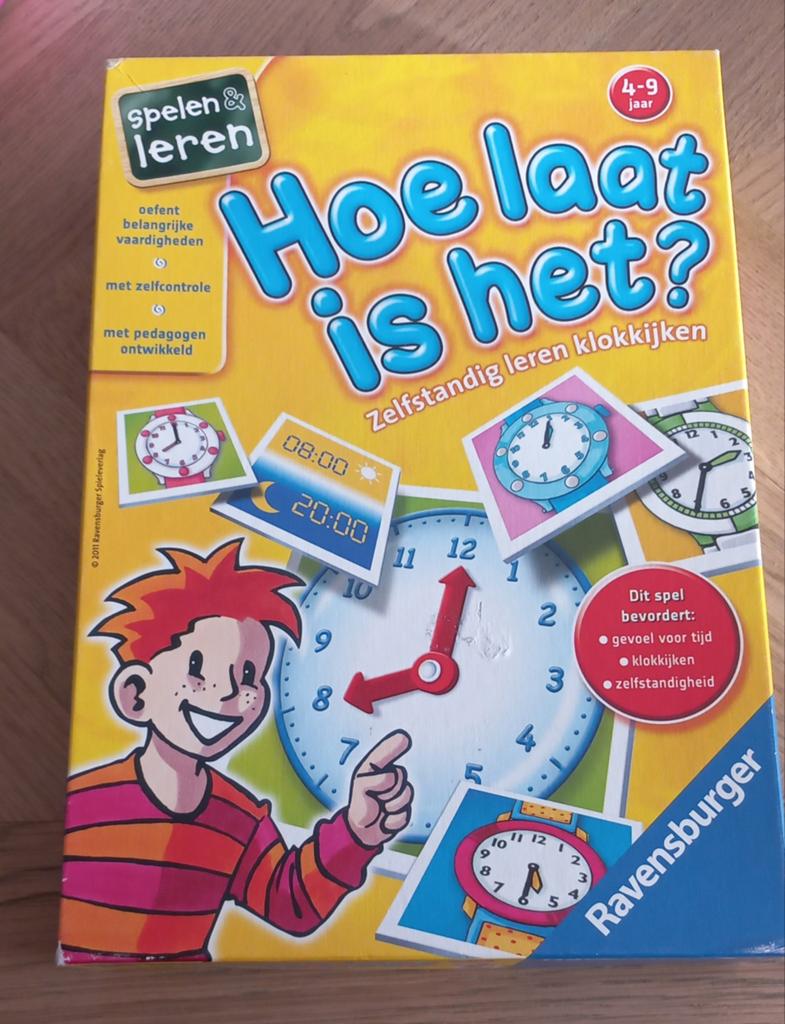 Ravensburger hoe laat is het, Ophalen of Verzenden