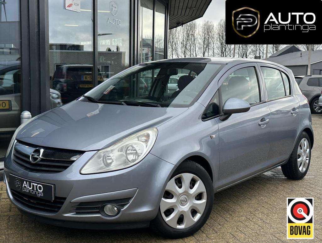 Opel Corsa 1.4-16V Enjoy 90PK | Zeer Nette Staat | Volledige, Auto's, Voorwielaandrijving, Gebruikt, 4 cilinders, 49 €/maand