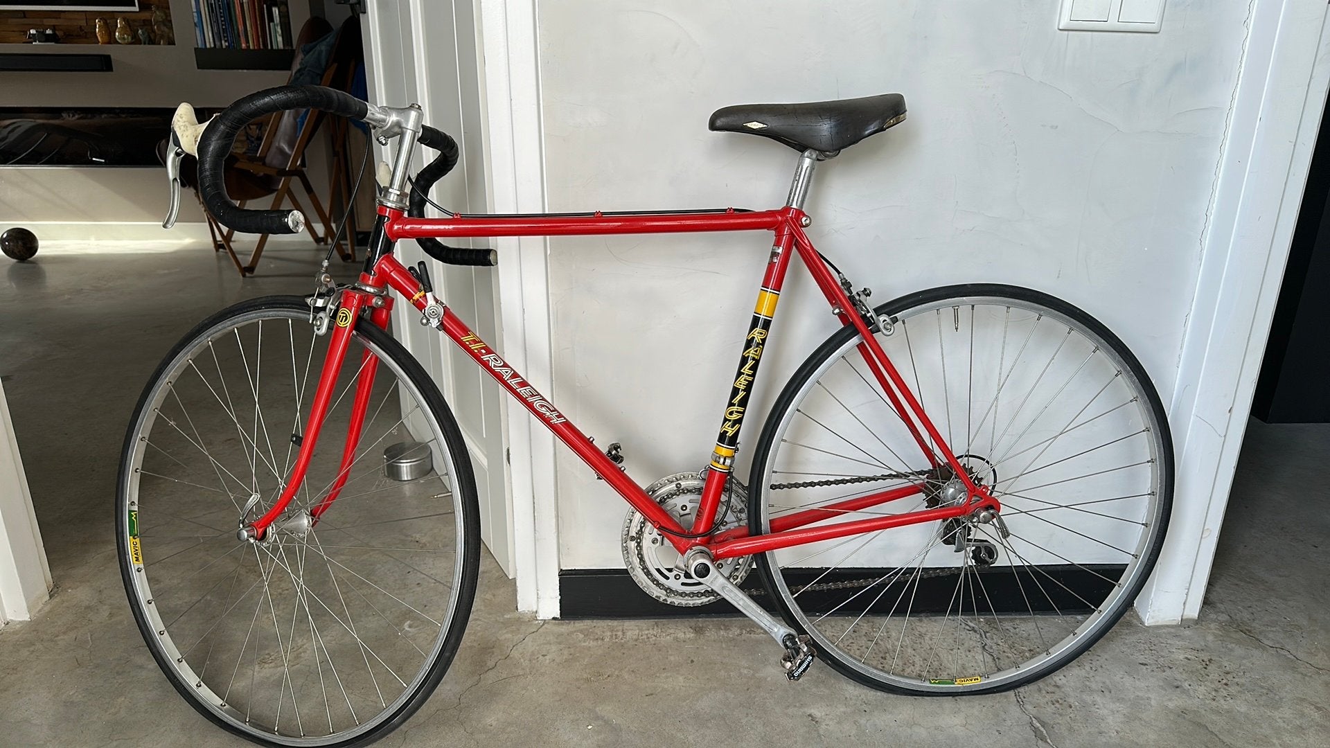 Vintage TI Raleigh fiets, Zo goed als nieuw, 53 tot 57 cm, Ophalen, Overige merken