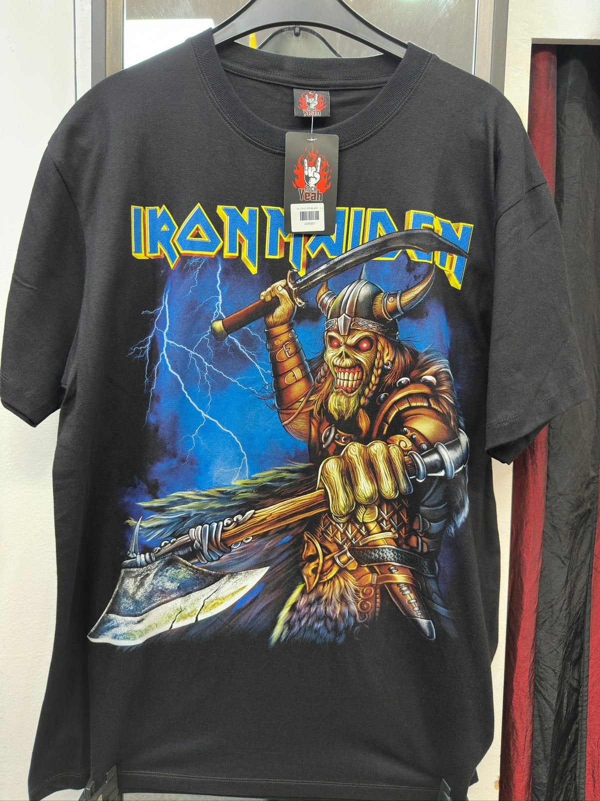 Iron maiden t-shirt maat L, Ophalen of Verzenden, Nieuw, Maat 52/54 (L), Zwart