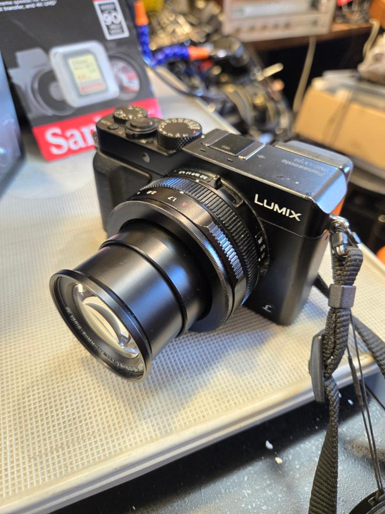 Panasonic lumix DMC-LX100 4K compact camera, Audio, Tv en Foto, Fotocamera's Digitaal, Compact, Ophalen of Verzenden, Zo goed als nieuw
