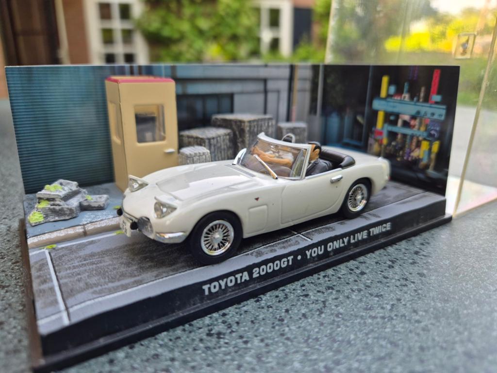 Toyota 2000GT uit James Bond 007 nieuw 1:43, Ophalen of Verzenden, Nieuw, Auto, Overige merken