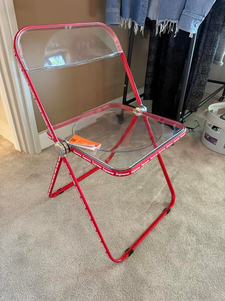 Supreme/Anonima Castelli Plia Stoel, Huis en Inrichting, Stoelen, Kunststof, Supreme, Nieuw, Ophalen of Verzenden