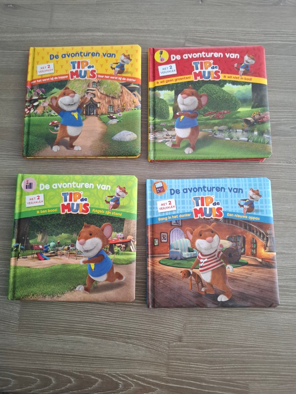 De Avonturen van Tip de Muis - 4 Boeken Set, Ophalen of Verzenden, Nieuw, Anna Casalis, 3 tot 4 jaar