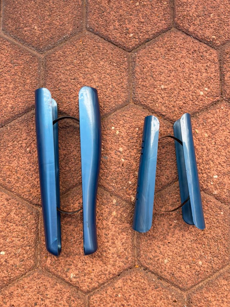 Laarzenspanners lang en kort, Kleding | Dames, Schoenen, Ophalen, Zo goed als nieuw, Blauw, Hoge laarzen