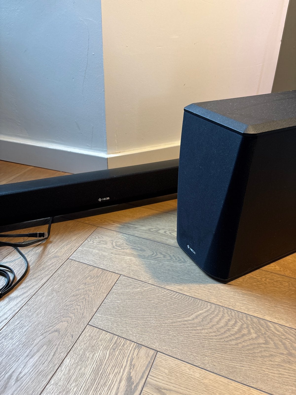 Denon HEOS HomeCinema Soundbar met Subwoofer, Ophalen of Verzenden, Bluetooth, Zo goed als nieuw