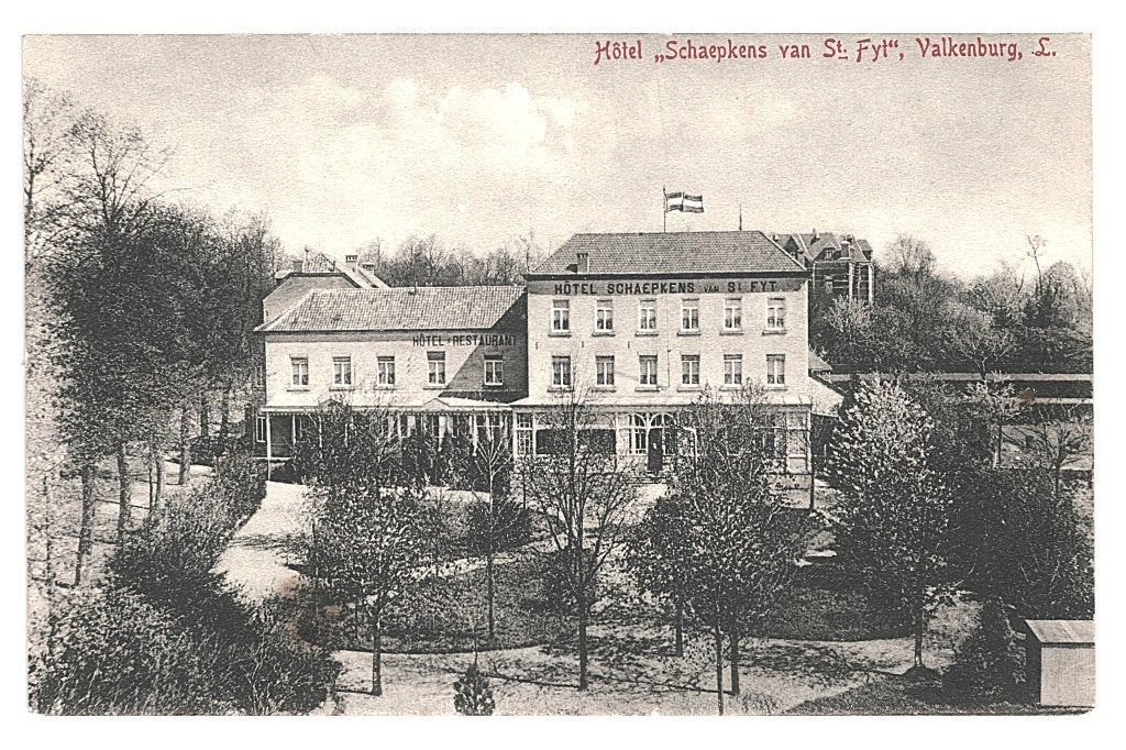 948938	Valkenburg	Hotel	Schaepkens van St Fyt, Verzamelen, Ophalen of Verzenden, Voor 1920, Ongelopen, Limburg