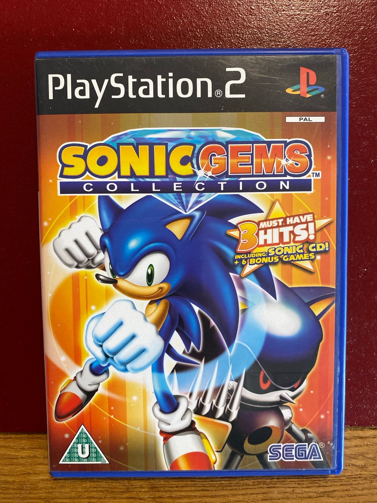 Sonic Gems Collection - PlayStation 2 (PS2), Gebruikt, 1 speler, Ophalen of Verzenden, Vanaf 3 jaar