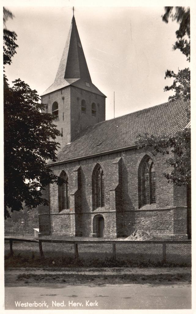 Westerbork, Ned. Herv. Kerk (1950) 131333, Ophalen of Verzenden, 1940 tot 1960, Gelopen, Drenthe