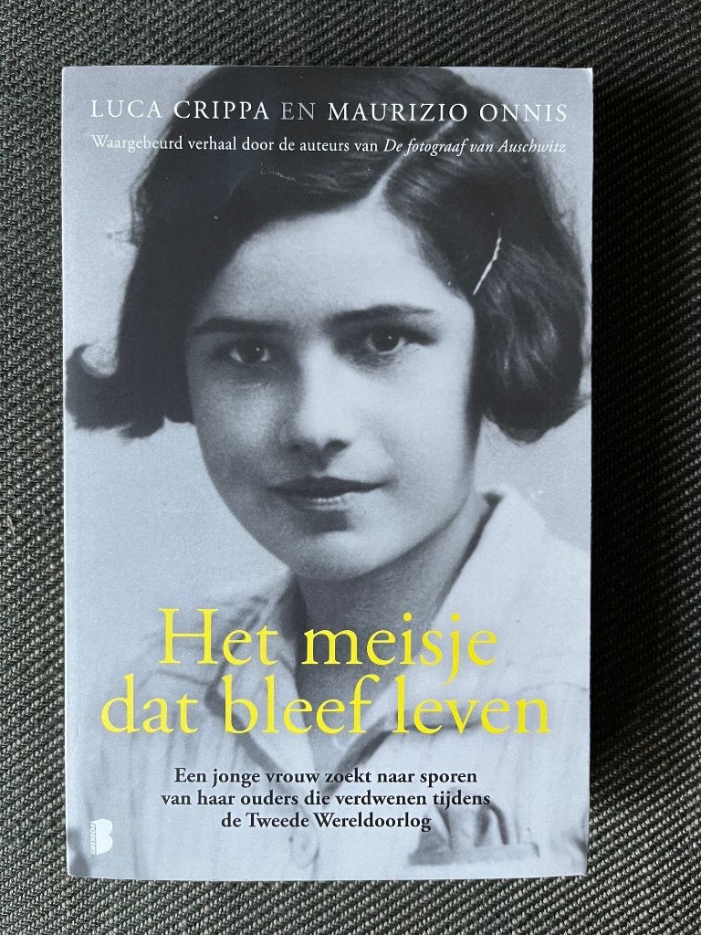 Luca Crippa en Maurizio Onnis - Het meisje dat bleef leven., Ophalen of Verzenden, Zo goed als nieuw, Luca Crippa en Maurizio Onnis