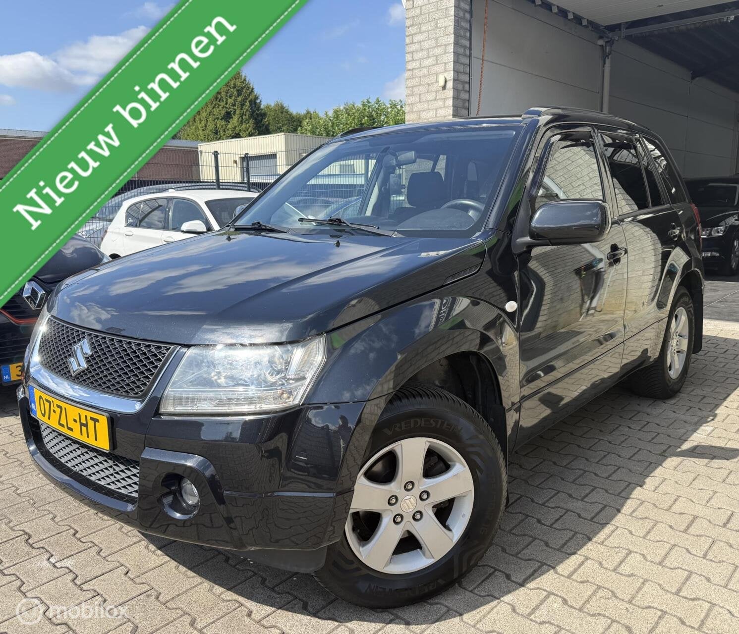 Suzuki Grand Vitara 2.0-16V Shogun / BJ 2008 / NL Auto!, Auto's, Suzuki, 4 cilinders, 1850 kg, Grand Vitara, Zwart