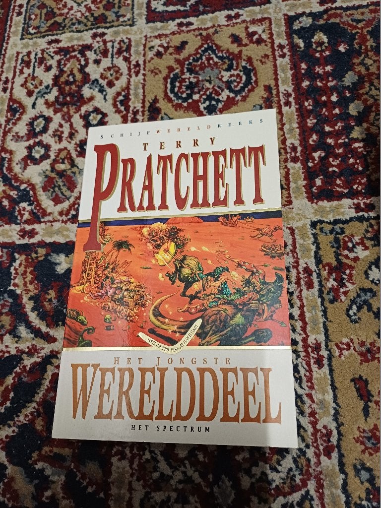 Terry pratchett het jongste werelddeel schijfwereld., Ophalen, Gelezen, Terry Pratchett