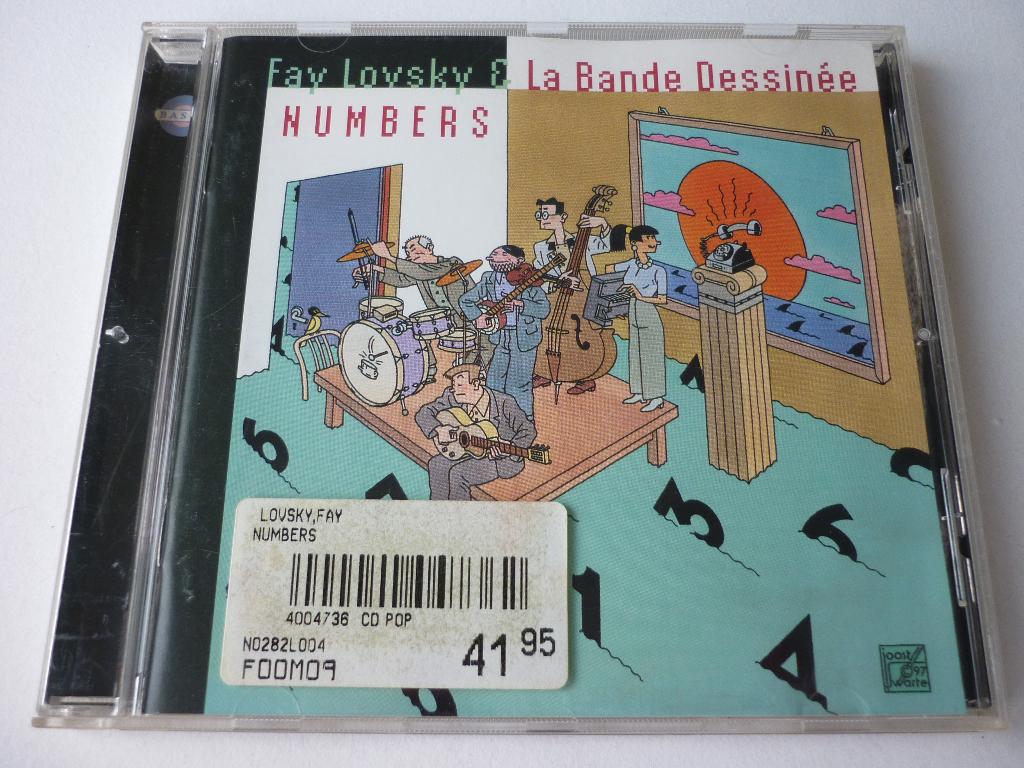 Fay Lovsky & La Bande Dessinée ‎– Numbers, Ophalen of Verzenden, 1990 - 1999, Gebruikt